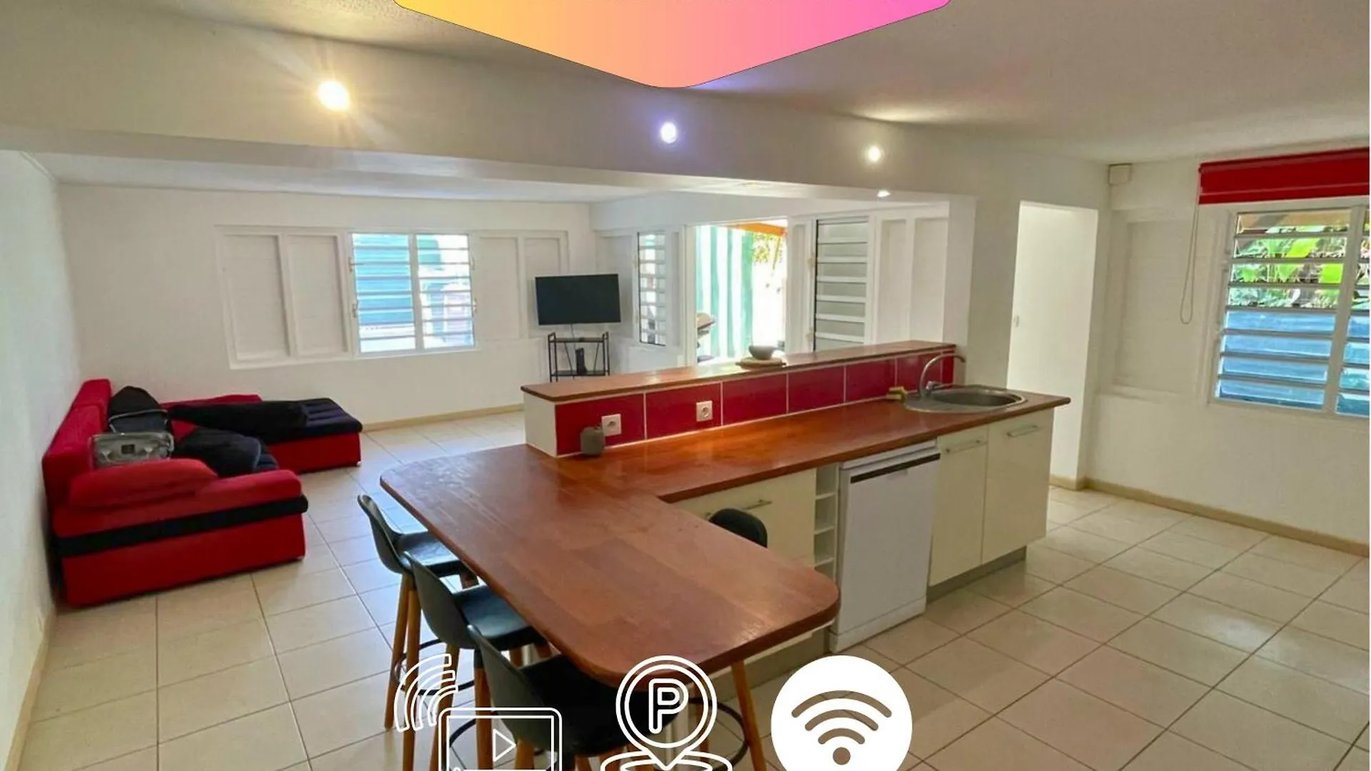 Appt Cosy Calme, Bien Situe & Convivial Apartment Le Robert